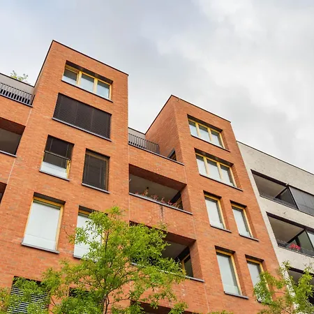 2br-private Parking-balcony-prague Center-sleeps 6 Apartmán Praha