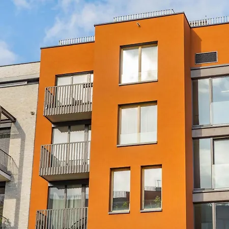 2br-private Parking-balcony-prague Center-sleeps 6 Πράγα
